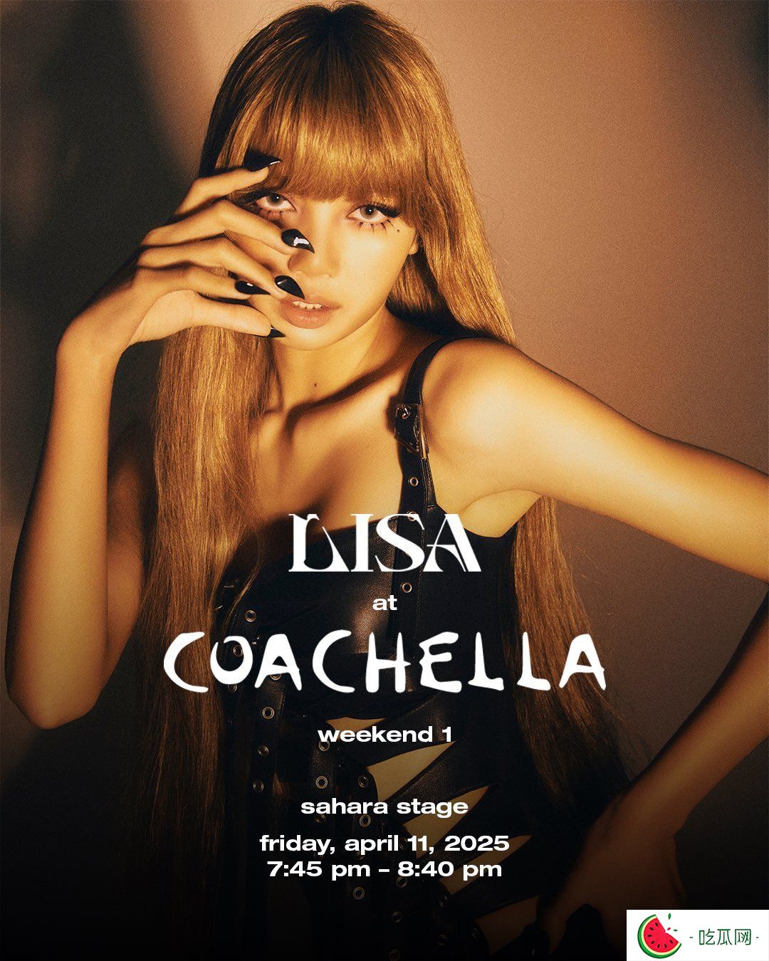 Lisa登Coachella音樂節(jié)“電臀舞”殺瘋了！Rosé臺下嗨跳被觀眾捕獲